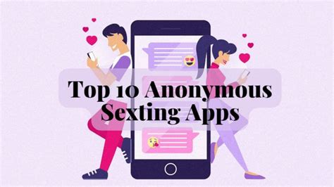 anonymous sexting|Top 9 sexting apps for NSFW fun in 2024 